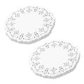 Lace Doilies Paper 100 Pcs,4.5 Inch Liners for Cake,tableware Display