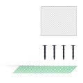 Garden Netting Anti Bird Protection Net with 4 Tacks and 50 Ties