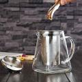 Teapot with Removable Infuser & Handle, for Loose Tea, Teapot 750ml