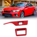 For Honda Civic 11th Gen 2022 + Rhd Head Light Switch Cover Trim A