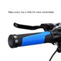 Bicycle Rubber Grips Mountain Bike Bilateral Lockable Non-slip E