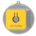 Smart Air Purifier 180 Million Negative Ion Generator Air Purifier(c)