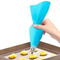 8pcs/set Pastry Bag Decorating Tools Reusable +6 Nozzle Set-b