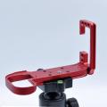 Quick Release L Plate Bracket for Canon Eos R5 Eos R6 Camera,red