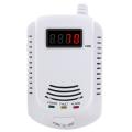 Home Standalone Combustible Gas Detector Voice Alarm Sensor Eu Plug