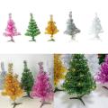 Green Pink Imitation Christmas Tree Store Window Holiday Decor B