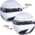 For 11th Honda Civic 2022 Car Front Headlight Eyebrow Eyelid Cover
