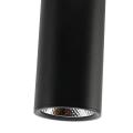 Black Positive White Led Cob Spotlights Long Tube Lamp Cylindrical
