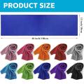 20 Packs Cooling Ice Towel Microfiber Sports Breathable Towel