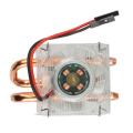 Low-profile Ice Tower Cooling Fan 7 Colors Rgb Changing Led Light