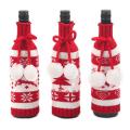 Christmas Wine Bottle Cover Merry Christmas Decoration for Home