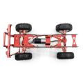 For Mn D90 Mn-90 Mn99 S1/12 Rc Car Assembled Metal Frame Set,red