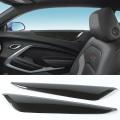 Car Door Panel Cover for Chevrolet Camaro 2016-2021, Abs Carbon Fiber