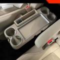 For Toyota Noah Voxy 90 Center Console Water Cup Holder Matte Silver