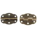 10pcs Antique Bronze Alloy Hinge for Diy Crafts Small Drawer