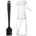 Oil Sprayer Mister for Cooking , Bbq Baking Spray, with Brush White