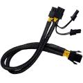 10pcs 6-pin to Dual 8-pin Power Cable Splitter for Btc Eth Miners
