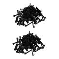 100pcs Dn16 Tube Pipe Hose Holders C Type Ground Stakes