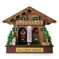 Weather House, Barometer Thermometer and Hygrometer Home Decoration