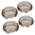 Smoked Turn Signal Lens Covers Lenses for Pack Of 4