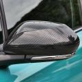 Car Carbon Fiber Rearview Side Mirror Cover Trim for Toyota C-hr Chr