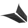 Car Rear Window Triangle Panel Cover Sticker Decoration