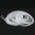 Cable Wire Organizer Manager Wrap Band 6mm Dia 15m Length White
