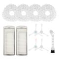Replacement Parts Side Brushes Hepa Filters Mop Cloth