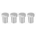 4pcs Workbench Stoppers, Stainless Steel Limit Tenon Blocks