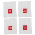 1000 Pcs5.5 X 7cm Pyramid Tea Bag Filter Nylon Transparent Tea Bag