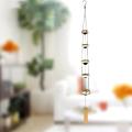2x Home Gift Temple Wind Chime Blessing Yard Balcony Ornament -brass