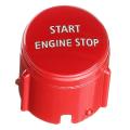 Start Stop Engine Switch Push Button Cover for Land Rover Red