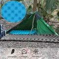 Inflatable Camping Mat for Backpacking Hiking Tent Traveling Blue