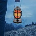 Retro Portable Lantern Outdoor Camping without Remote Control,b