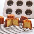 Nonstick Canele Molds for Oven Baking Mini Bordelais Fluted Cake