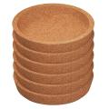 12 Pack 4 Inch Cork Coasters for Most Kind Of Mugs In Office Or Home