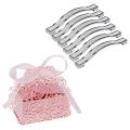 12pcs Rose Diy Candy Box for Wedding Party with Ribbon