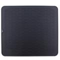 Large Silicone Placemat Dish Sink Non-slip Pad Pot Cup Coaster Black