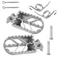 Footpegs for Pit Dirt Motor Bike Pitster Pro Xr50 Crf50 Crf70 Ssr