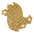 Vg Sports Ultralight Bicycle Chain 116l--10s Half Hollow Gold