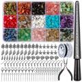 15 Colors Crystal Making Kit, for Jewellery Making with Beads