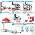 Metal Food Grinder Attachment for Phisinic & Kitchenaid Stand Mixer