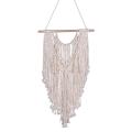 Wall Hanging Tapestry with Tassel Wedding Home Backdrop Decoration