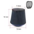 Universal Car Cone Air Filter Protective Cover Waterproof 15x12cm