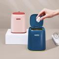 Mini Desktop Trash Can Bathroom Bedroom Office Kitchen Trash Can-c