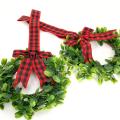 2pcs Faux Kitchen Cabinet Decorative Wreath for Front Door Decor C