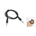 23" Long 2.5mm Male to 3.5mm Male Audio Adapter Cable