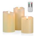 3pcs Flickering Candle Lights Remote Control Flameless Candle Lights