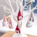 Lovely Hanging Christmas Ornament Faceless Dolls for Home Decor