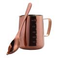 Milk Frothing Pitcher Steaming Pitchers Milk Coffee Cappuccino,550ml